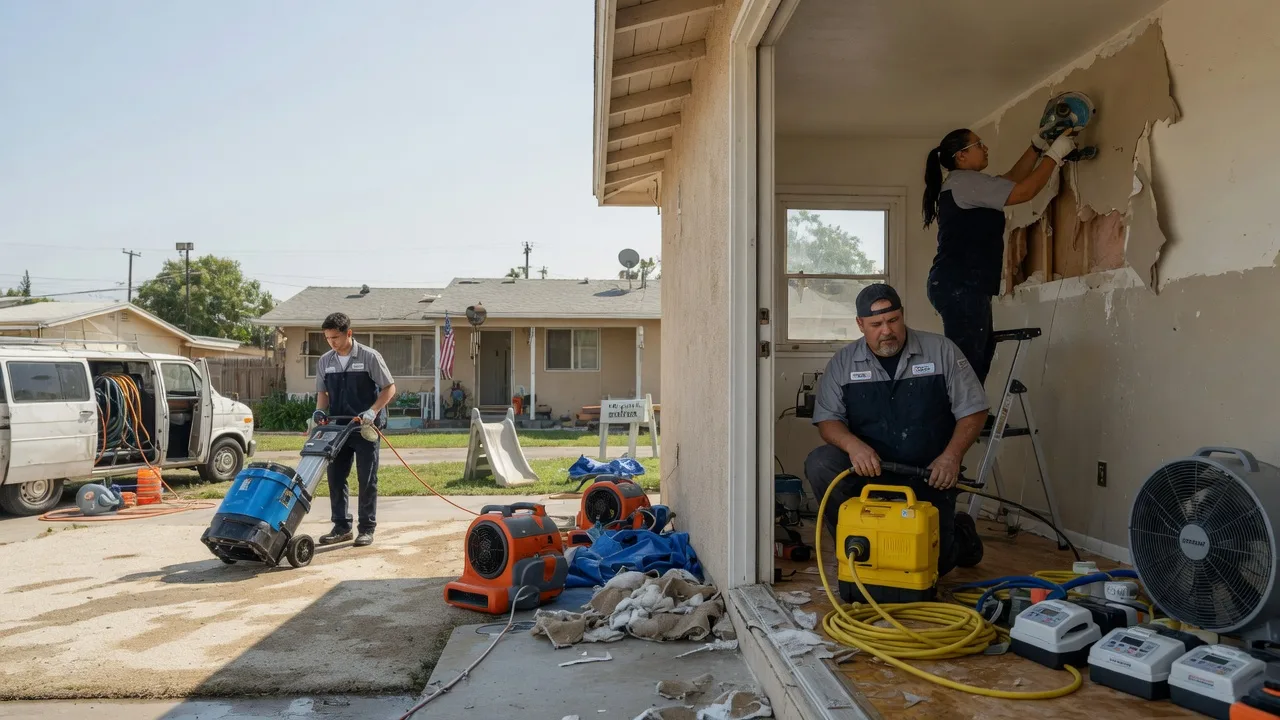 Water Damage Restoration in Chula Vista, CA near me